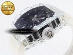 Richard Mille RM035 SKELETON DIAL ON TRANSLUCENT RUBBER RMUL2 - Görsel 8