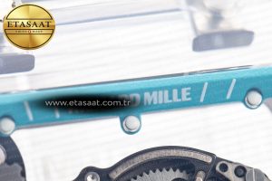 RM055 Transparent SONIC Best Edition Skeleton Blue Dial on White Nylon Strap Clone RMUL2 - Görsel 7