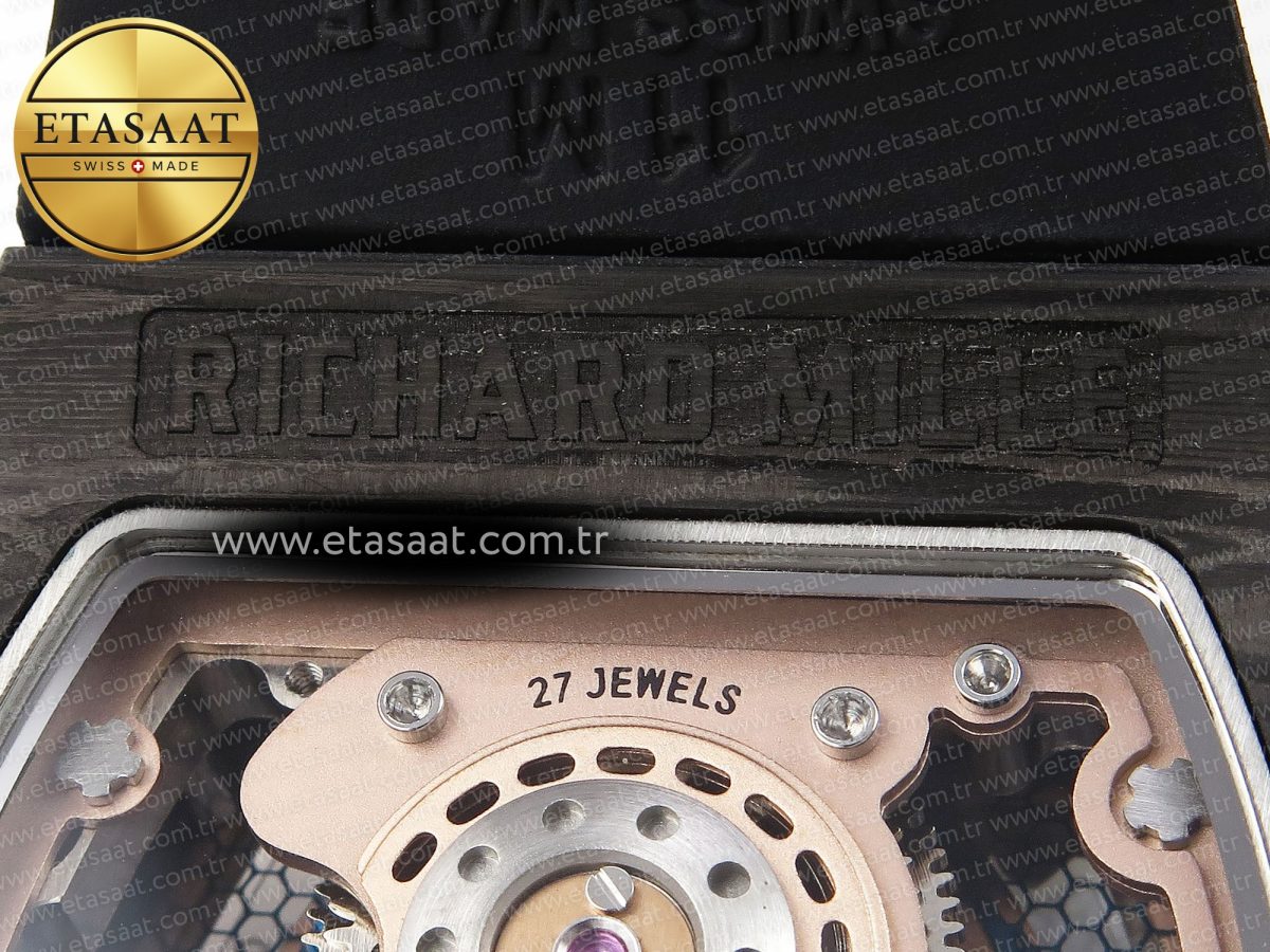 Richard Mille RM21-01 Skeleton Dial on Black - Görsel 20