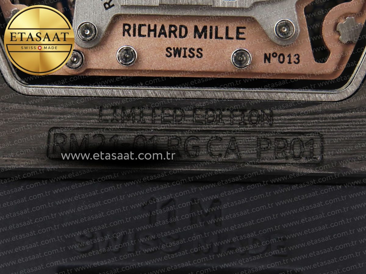 Richard Mille RM21-01 Skeleton Dial on Black - Görsel 25
