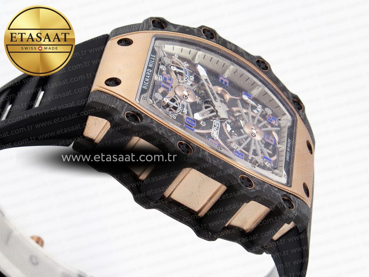 Richard Mille RM21-01 Skeleton Dial on Black - Görsel 9