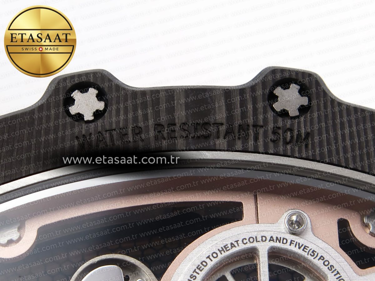 Richard Mille RM21-01 RG Skeleton Dial on White - Görsel 24