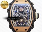 Richard Mille RM21-01 RG Skeleton Dial on White - Görsel 4