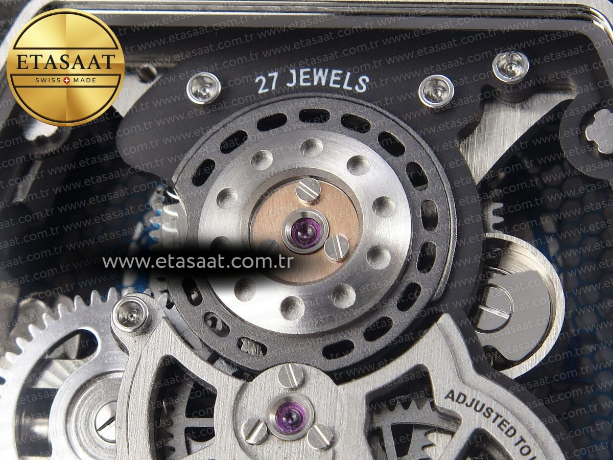 Richard Mille RM21-01 SS Skeleton Dial on Black - Görsel 21