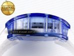 RM53-02 BLUE TRANSPARENT TOURBILLON RMF BEST EDITION SKELETON DIAL ON WHITE RUBBER STRAP V2 - Görsel 13