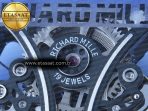 RM53-02 BLUE TRANSPARENT TOURBILLON RMF BEST EDITION SKELETON DIAL ON WHITE RUBBER STRAP V2 - Görsel 19