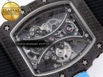 RM53-02 TOURBILLON CARBON RMF BEST EDITION SKELETON DIAL ON BLUE NYLON STRAP - Görsel 17