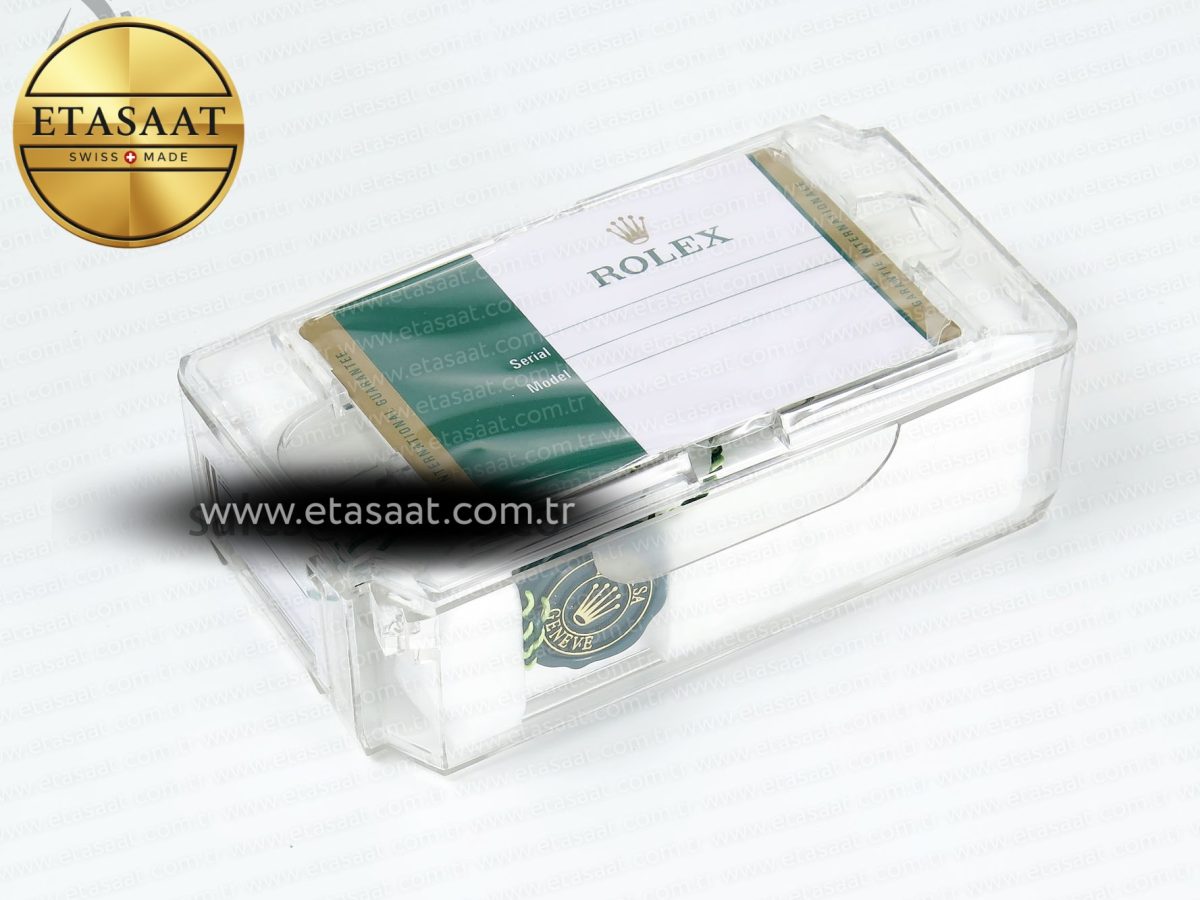 ROLEX PROTECTIVE TRAVEL PLASTIC WATCH CASE - Görsel 2