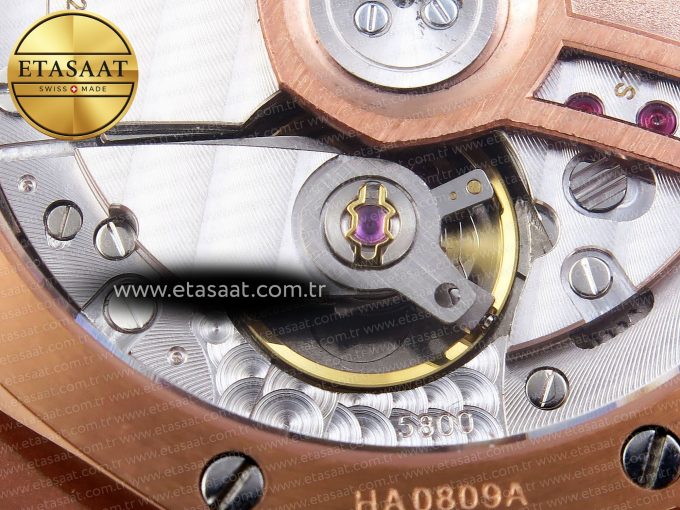 Royal Oak 33mm RG 8F 1:1 Best Edition Blue Dial Diamonds Bezel on RG Bracelet Swiss Quartz - Görsel 19
