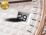 Audemars Piguet White Dial Diamonds Swiss Quartz - Görsel 11