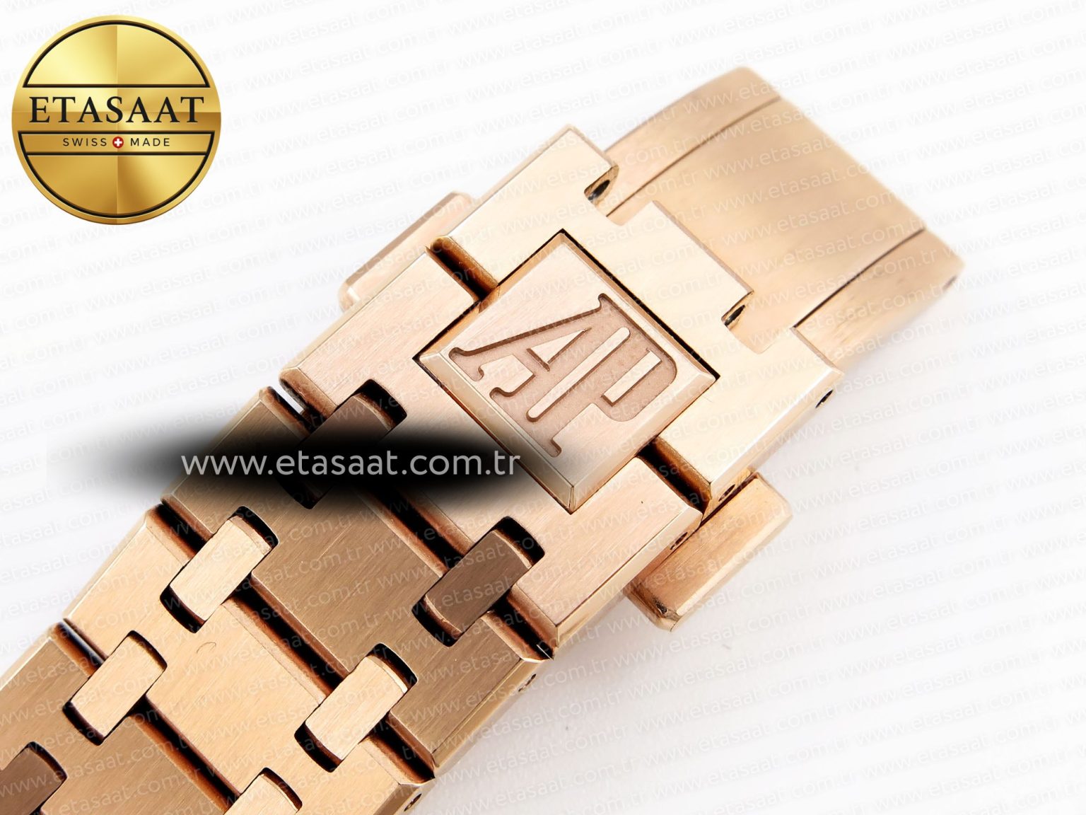 Audemars Piguet White Dial Diamonds Swiss Quartz - Görsel 26