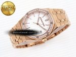 Audemars Piguet White Dial Diamonds Swiss Quartz - Görsel 7
