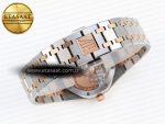 Audemars Piguet White Dial on SS/RG Bracelet Swiss Quartz - Görsel 15
