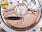Audemars Piguet White Dial on SS/RG Bracelet Swiss Quartz - Görsel 18