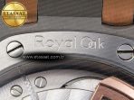 Audemars Piguet White Dial on SS/RG Bracelet Swiss Quartz - Görsel 21