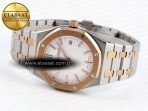 Audemars Piguet White Dial on SS/RG Bracelet Swiss Quartz - Görsel 7