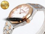 Audemars Piguet White Dial on SS/RG Bracelet Swiss Quartz - Görsel 8