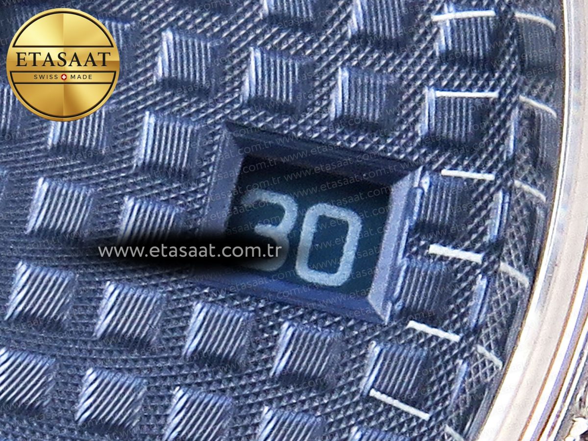 Audemars Piguet  BLUE DIAL DIAMONDS BEZEL A5800 - Görsel 11