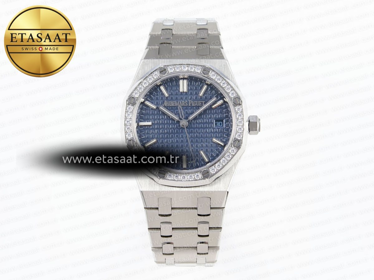 Audemars Piguet  BLUE DIAL DIAMONDS BEZEL A5800 - Görsel 3