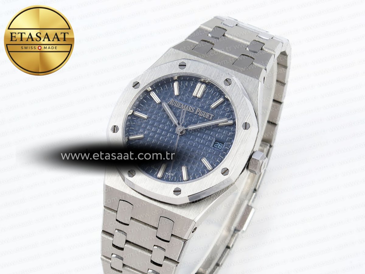 Audemars Piguet BLUE DIAL ON SS A5800 - Görsel 2