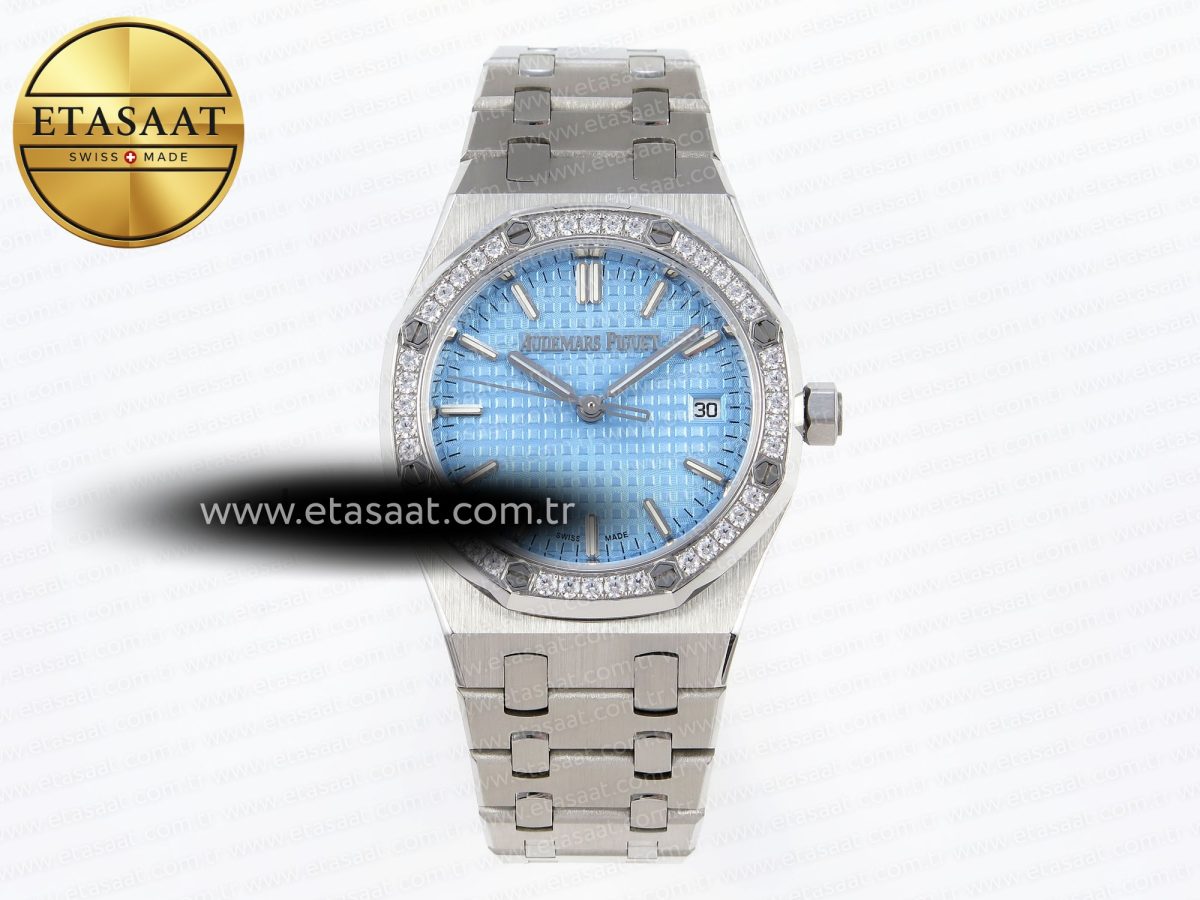 Audemars Piguet ICE BLUE DIAL DIAMONDS A5800 - Görsel 3