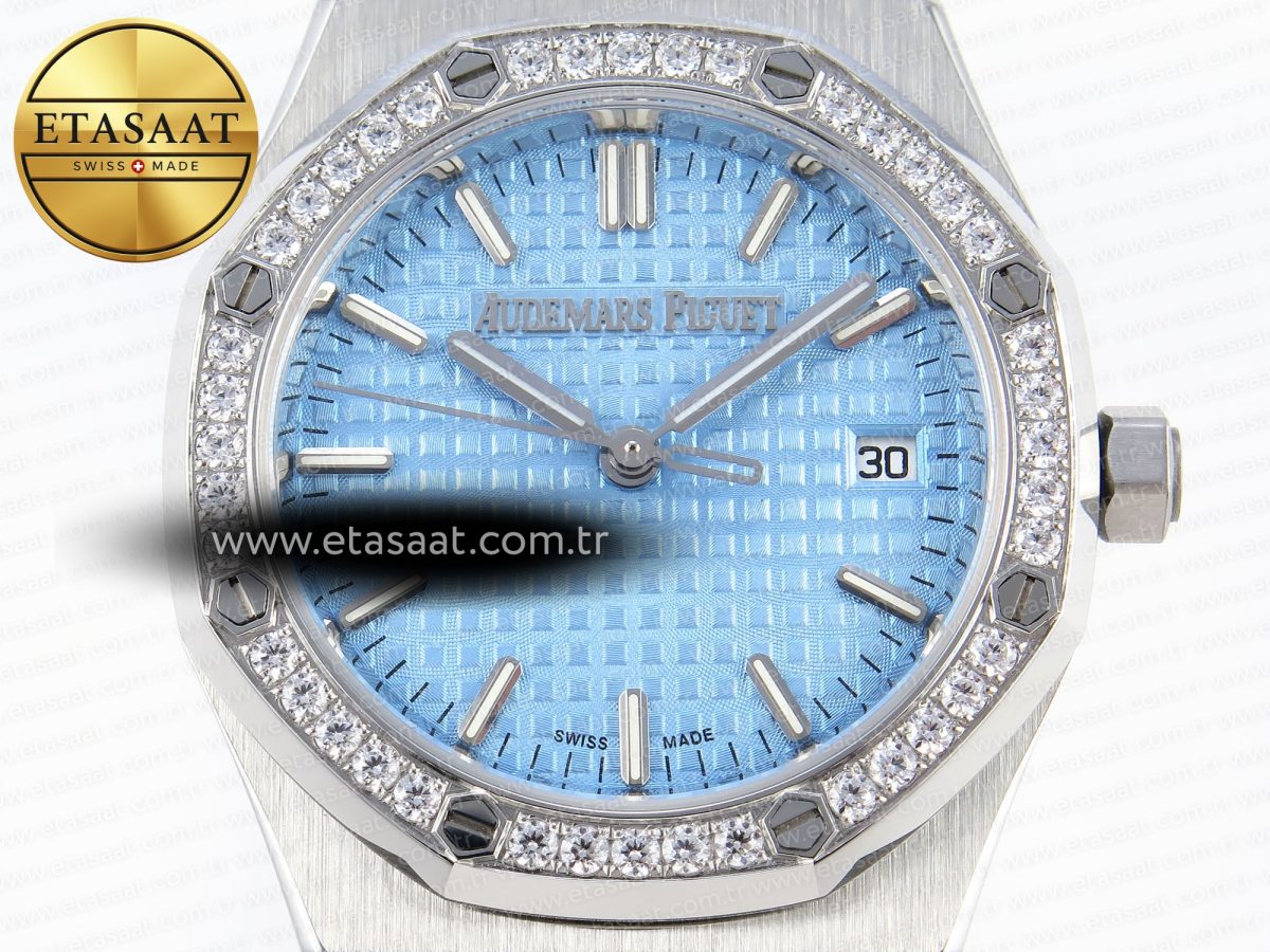 Audemars Piguet ICE BLUE DIAL DIAMONDS A5800 - Görsel 4