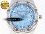Audemars Piguet ICE BLUE DIAL DIAMONDS A5800 - Görsel 4