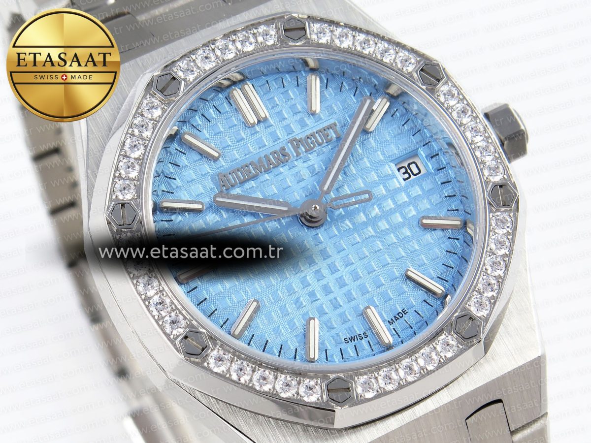 Audemars Piguet ICE BLUE DIAL DIAMONDS A5800 - Görsel 5