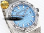 Audemars Piguet ICE BLUE DIAL DIAMONDS A5800 - Görsel 5