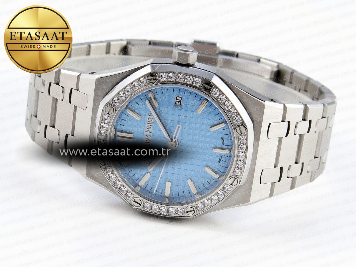 Audemars Piguet ICE BLUE DIAL DIAMONDS A5800 - Görsel 6
