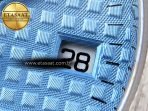 Audemars Piguet  ICE BLUE DIAL ON SS A5800 - Görsel 11