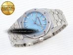 Audemars Piguet  ICE BLUE DIAL ON SS A5800 - Görsel 7