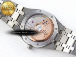 Audemars Piguet WHITE DIAL DIAMONDS BEZEL ON SS A5800 - Görsel 16