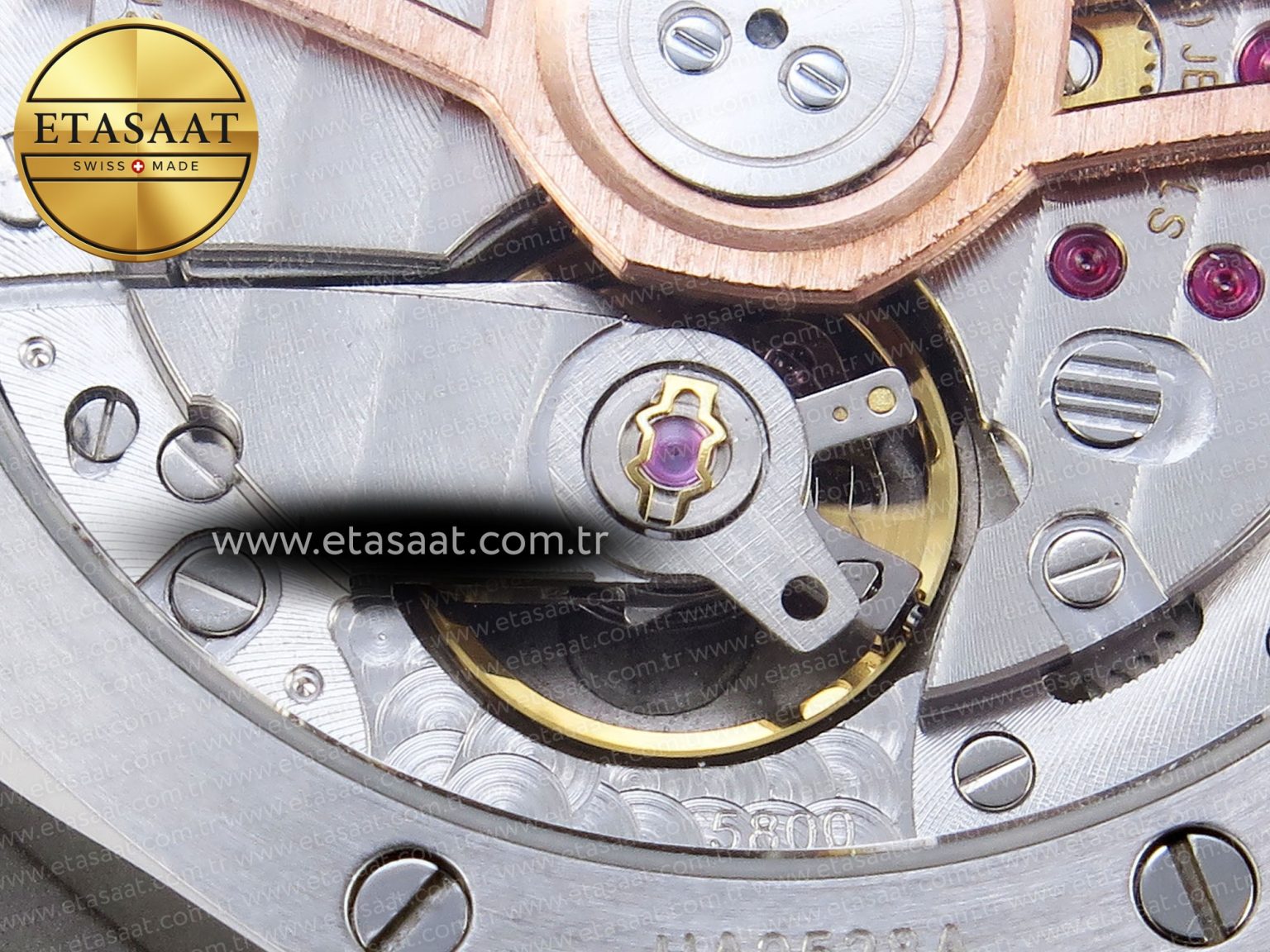 Audemars Piguet WHITE DIAL DIAMONDS BEZEL ON SS A5800 - Görsel 20