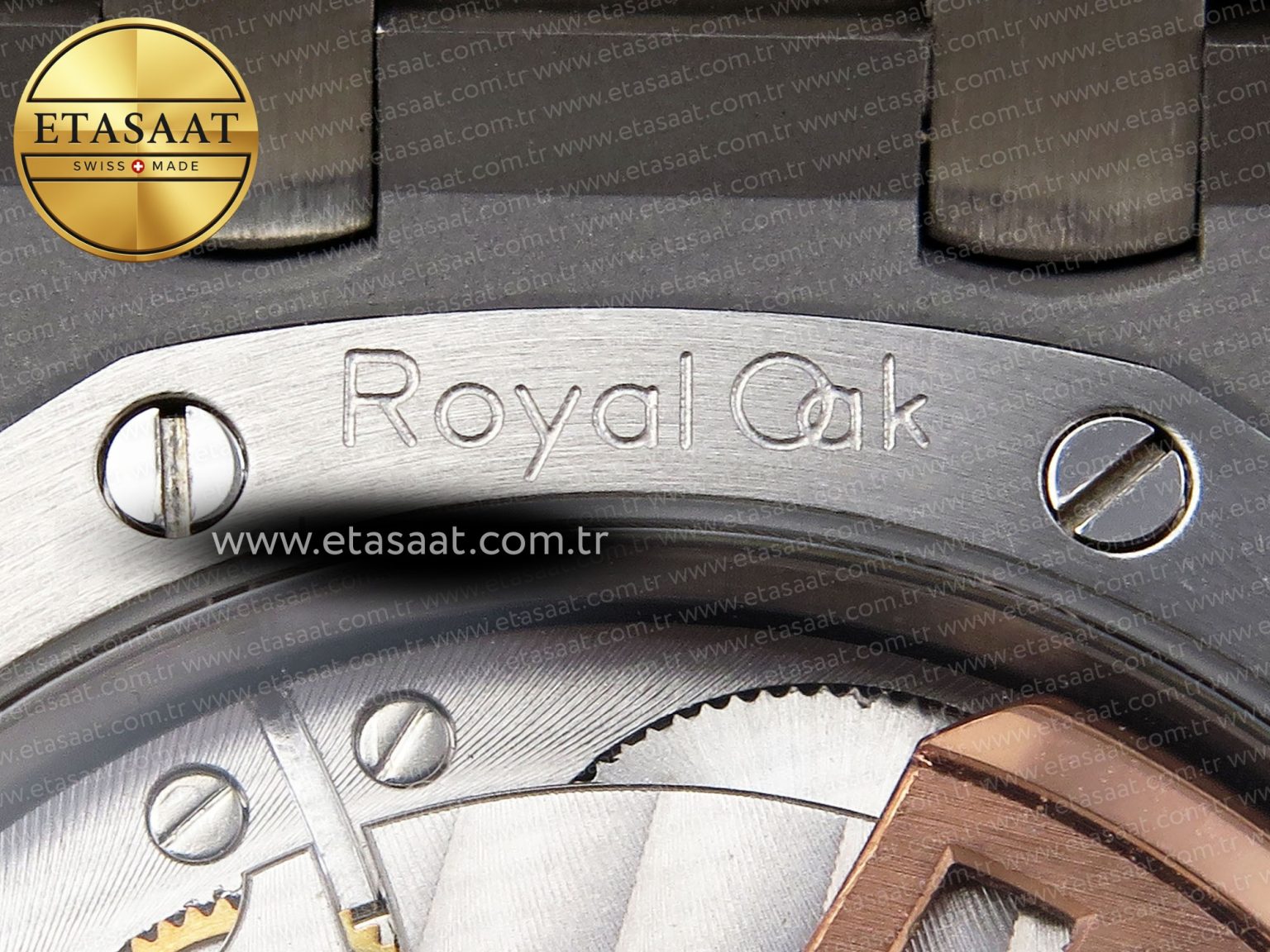 Audemars Piguet WHITE DIAL DIAMONDS BEZEL ON SS A5800 - Görsel 21