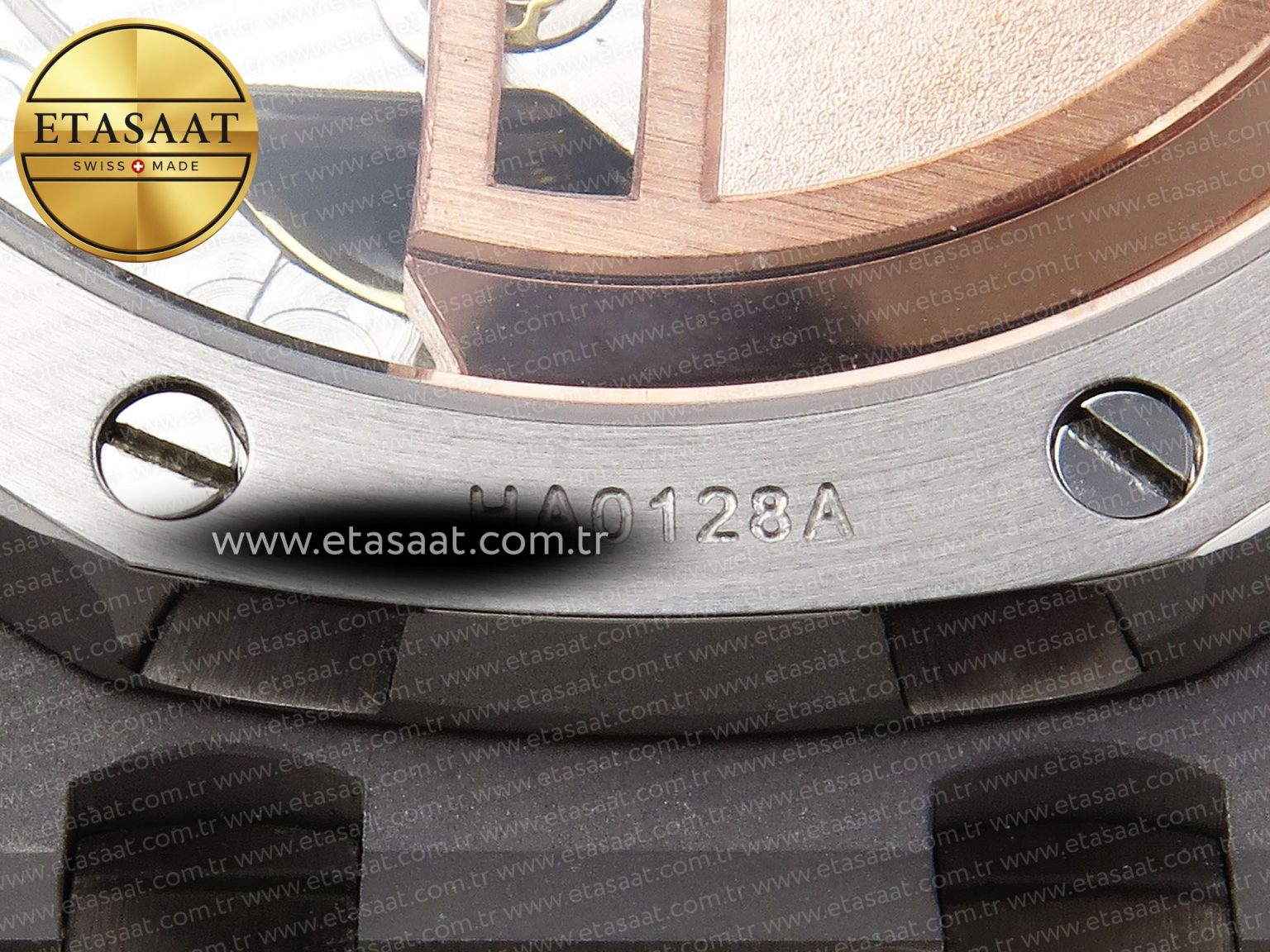 Audemars Piguet WHITE DIAL DIAMONDS BEZEL ON SS A5800 - Görsel 23