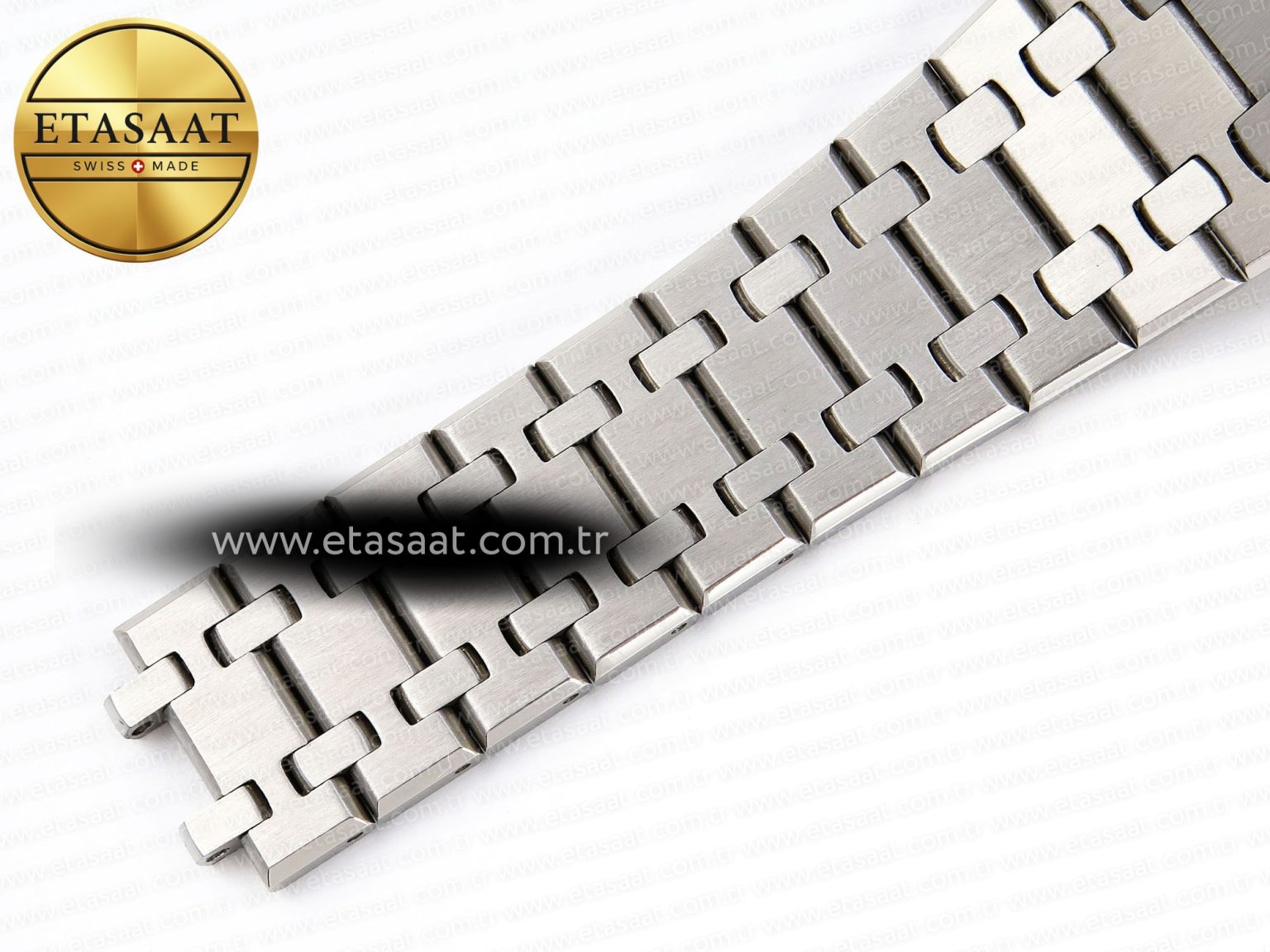 Audemars Piguet WHITE DIAL DIAMONDS BEZEL ON SS A5800 - Görsel 25