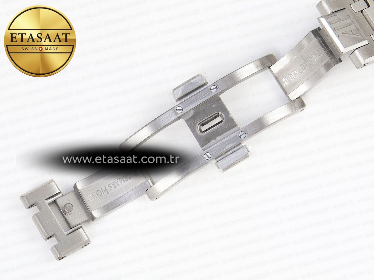 Audemars Piguet WHITE DIAL DIAMONDS BEZEL ON SS A5800 - Görsel 28