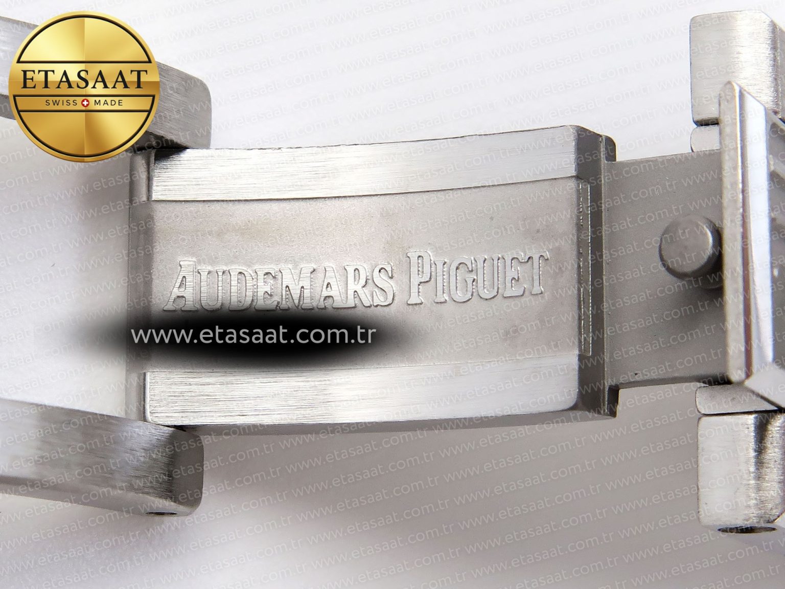 Audemars Piguet WHITE DIAL DIAMONDS BEZEL ON SS A5800 - Görsel 31