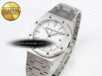 Audemars Piguet WHITE DIAL ON SS BRACELET A5800 - Görsel 2