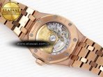 Audemars Piguet ROYAL OAK 37MM 15450 WHITE DIAL ON RG SA3120 - Görsel 14