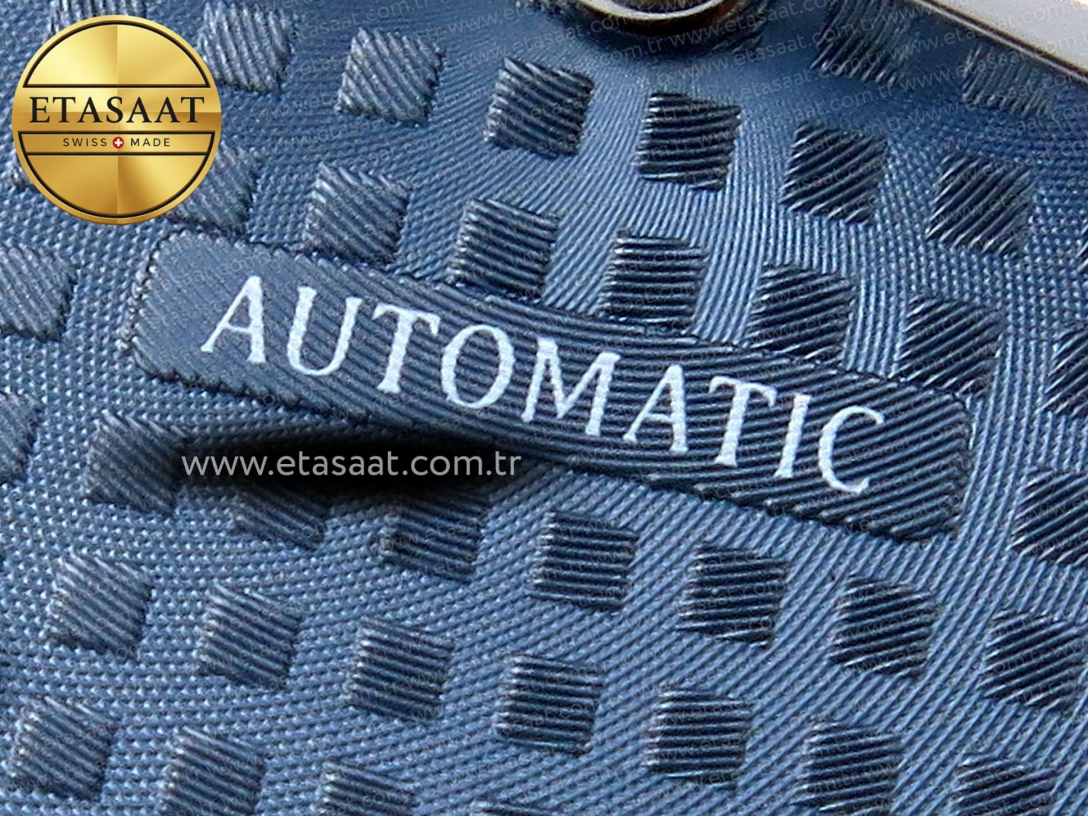 ROYAL OAK 37MM 15450 SS APSF 1:1 BEST EDITION BLUE TEXTURED DIAL ON SS BRACELET SA3120 SUPER CLONE - Görsel 12