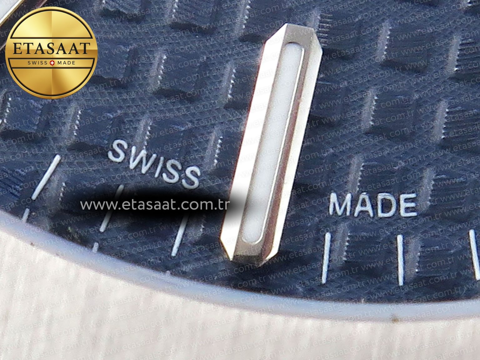 ROYAL OAK 37MM 15450 SS IPF BEST EDITION BLUE DIAL ON SS BRACELET SA3120 SUPER CLONE - Görsel 11
