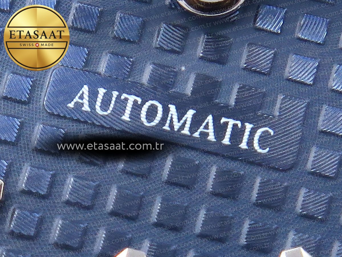 Audemars Piguet ROYAL OAK 37MM 15450 BLUE DIAL ON SS SA3120 - Görsel 12