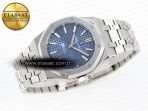 Audemars Piguet ROYAL OAK 37MM 15450 BLUE DIAL ON SS SA3120 - Görsel 5