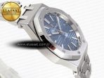 Audemars Piguet ROYAL OAK 37MM 15450 BLUE DIAL ON SS SA3120 - Görsel 7