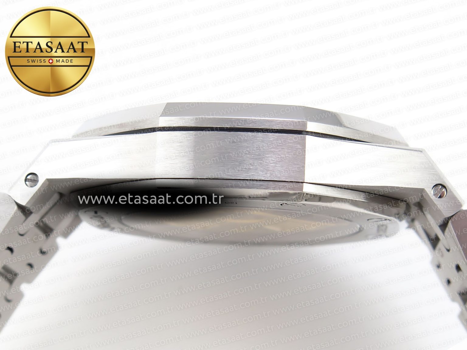 ROYAL OAK 37MM 15450 SS IPF BEST EDITION BLUE DIAL ON SS BRACELET SA3120 SUPER CLONE - Görsel 9