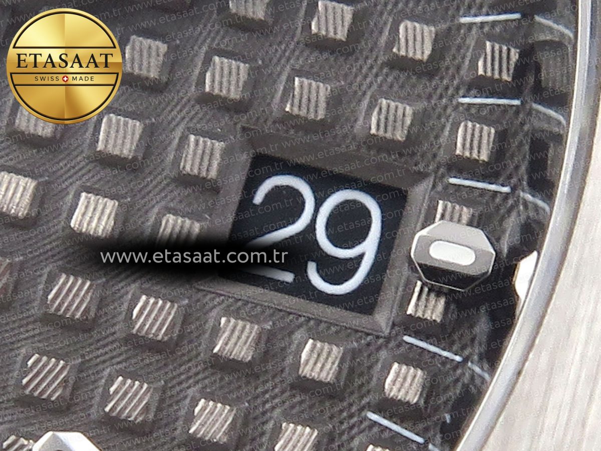 Audemars Piguet ROYAL OAK 37MM 15450 GRAY DIAL ON SS SA3120 - Görsel 12