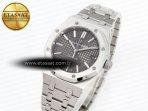 Audemars Piguet ROYAL OAK 37MM 15450 GRAY DIAL ON SS SA3120 - Görsel 2