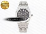 Audemars Piguet ROYAL OAK 37MM 15450 GRAY DIAL ON SS SA3120 - Görsel 3